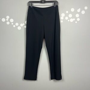 Boston Proper Beyond Travel Black Pull On Ankle Pants Size S Stretch Slim Leg